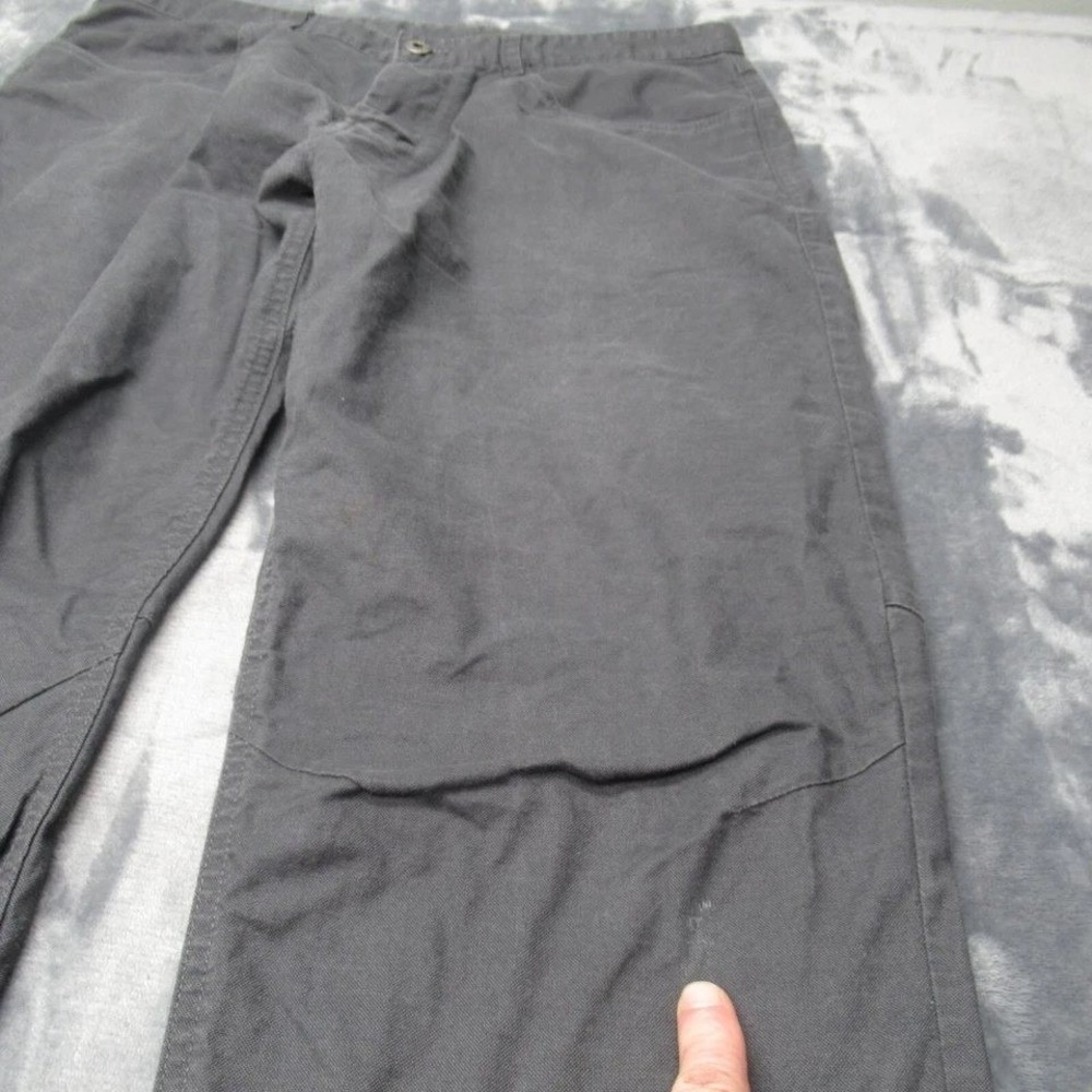 The North Face Pants Men 34x29 Short Gray Baggy Wide Leg Boot iking Gorpcore - Picture 14 of 15